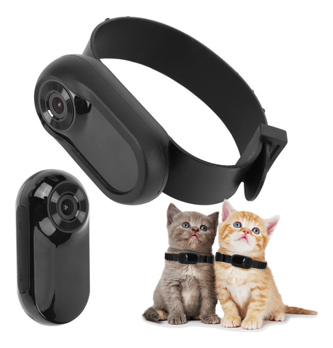 Mini Cámara Tipo Collar Pet Tracker De 32 Gb, Hd Y 1080p Cn