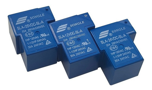 Relevador 5v 30a Sla-05vdc-sl-c Songle