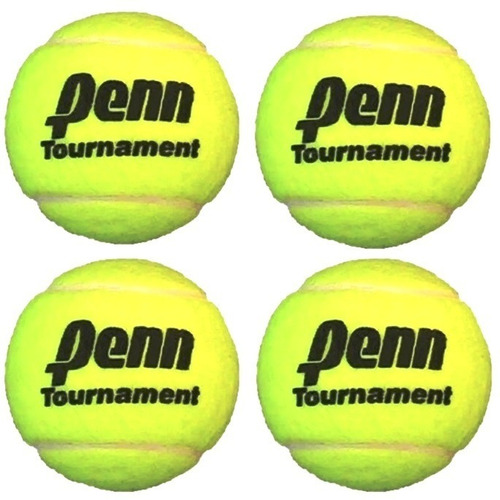 Imagen 3 de 7 de Pelotas Penn Tournament Sueltas X 10 Unidades Tenis Padel