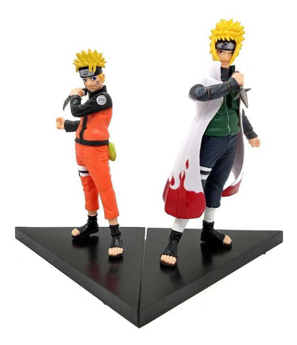 Shippuden Naruto Vs Minato Colección X 2 Figuras En Bolsa