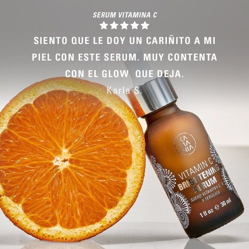 Serum Vitamina C Brightening Xamania Vegan Healthy