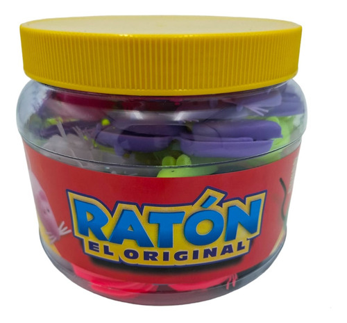 Ratones De Plastico Para Guardar Dientes Bote Con 100pz