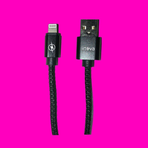Imagen 1 de 6 de Cable iPhone Lightning Inova Local A La Calle