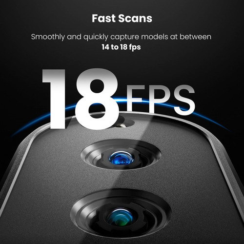 Scanner 3d Revopoint Inspire Handheld Para Impressão 3d