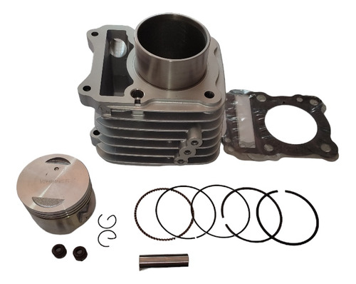 Kit Cilindro Completo Suzuki Gn-125h Wheiner