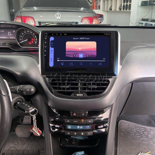 Multimídia Peugeot 2008 208 2017 2018 2019 2020 V2 Octa 4g 9