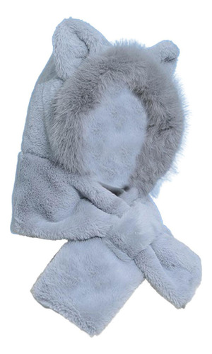 Gorro De Invierno Con Capucha Bufanda Con Capucha Cálida Lin