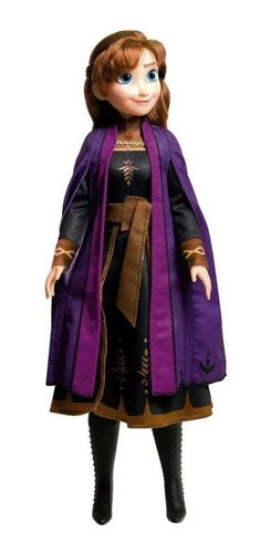 Imagen 2 de 2 de Frozen Muñecas Gigantes 55cm Anna Elsa Juego Disney Original