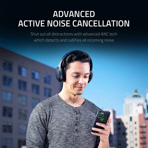 Imagen 3 de 7 de Auricular Bluetooth Razer Opus Cancela Ruido Anc Thx Cuotas