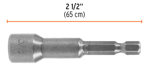 Estuche Con 15 Dados Magnéticos De 3/8 Largo 2 , Expert