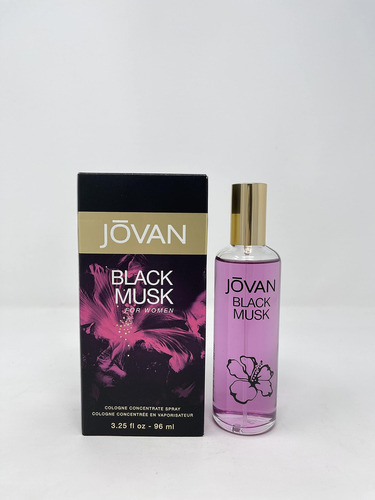 Jovan Black Must Perfume 3.25 Colonia Concentrado Spray