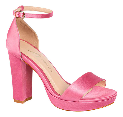 Sandalias Fiesta Angie Tan Kl-14 Fucsia