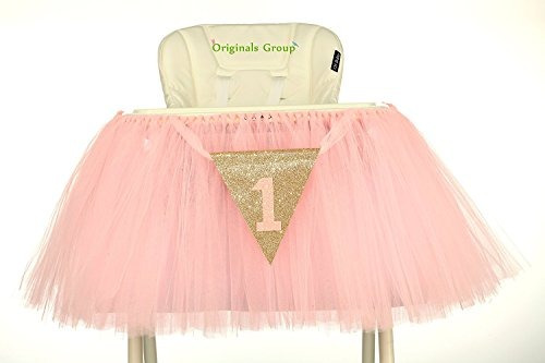 Originals Group 1st Birthday Baby Pink Tutu Falda Para La De