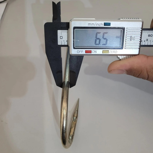 10 Anzol Gigante 4480 N°2 Pesca Jacaré Pirarucu Peixe Grande