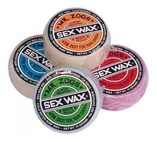 Parafina Surf Sex Wax Ecofriendly Para Tabla Cold Y Warm