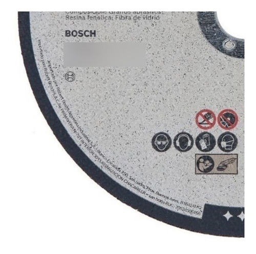 Disco De Corte Para Metal Bosch Standard 7 Pol 180x3,0mm