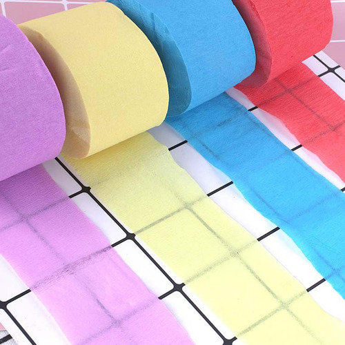 12 De Papel Crepé Para Decoración De Bricolaje De
