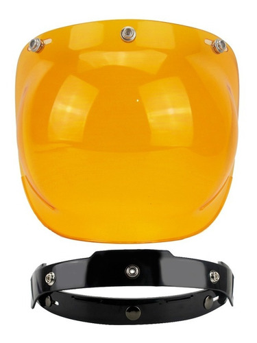 Mica Burbuja P/casco Bobber Naranja