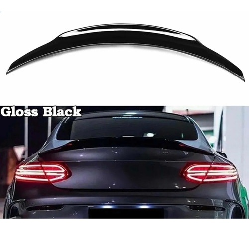 Alerón Spoiler Brillante W205 C250 Coupé 2015 2016 2017 2018