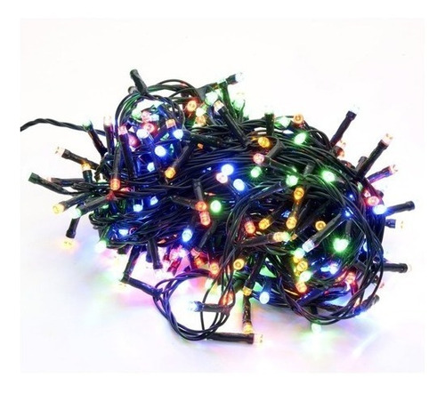 Luces Led De Navidad Decorativas 20m De Colores Hr2013