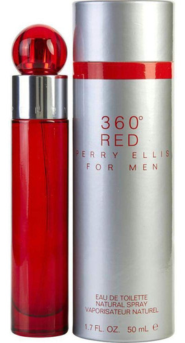 Perfume Perry Ellis 360 Red Eau De Toilette, 50 Ml, Para Hom