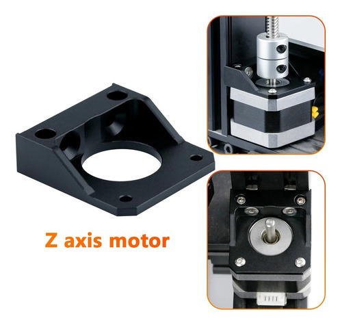 M1884 Bracket Soporte Base Acero Motor Nema 17 Ender 3 Eje Z