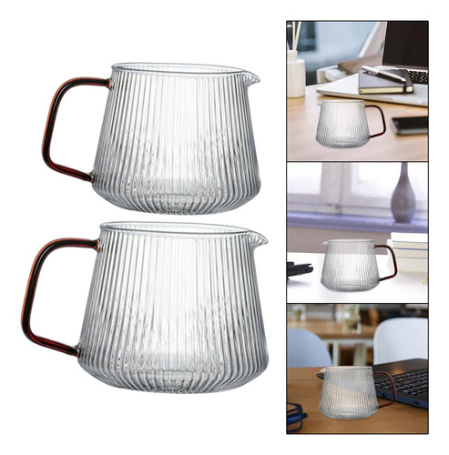 2x Cafetera Transparente