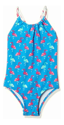 Hatley Bañador Para Niña, Flamencos De Lujo, 3 Años