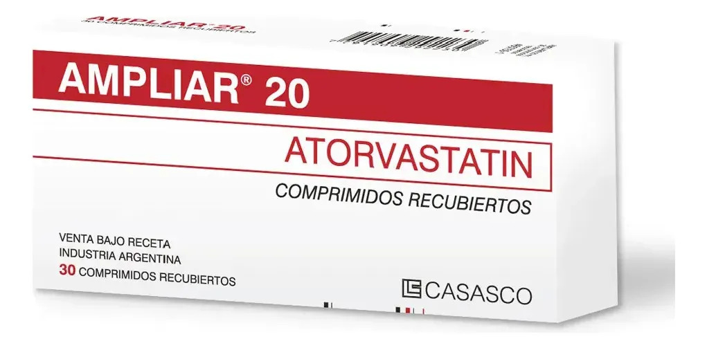 Ampliar 20 Mg Comp. Recub., 30 Comprimidos