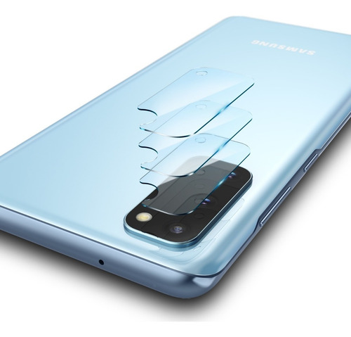 Imagen 2 de 10 de Templado Camara Samsung S20 S20plus S20 Ultra Ringke Pack X3