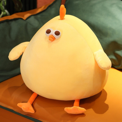 Muñeca De Peluche Con Forma De Pollito De Dibujos Animados D Color Amarillo
