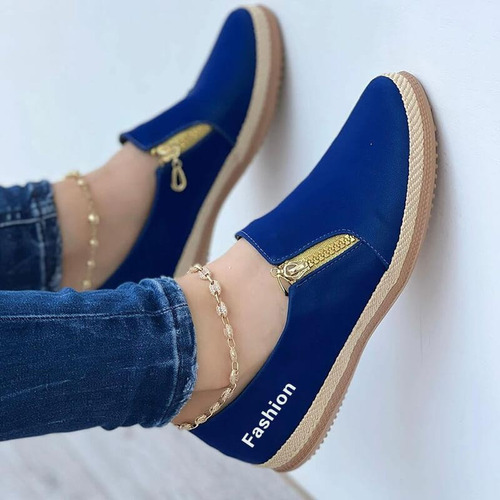 Zapatos De Mujer Pisos Otoño Caminar Zapatillas De Deporte