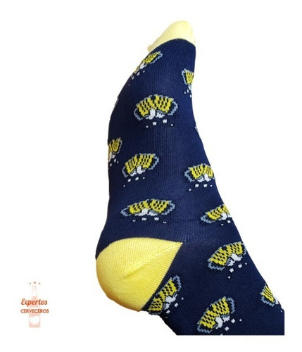 Imagen 3 de 9 de Foursome Beer Socks Lovers - 4 Pares De Medias (lúpulos)
