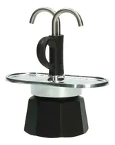 Comprar Cafetera Bialetti Italiana Moka Mini Express, 2 tazas, color negro