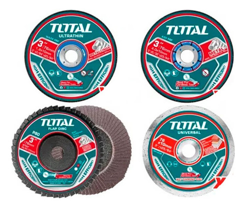 30 Discos 3  Total Tools Tac97630