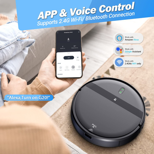 Aspiradora Robot Combo Wifi Alexa Ultra Delgada Mmg