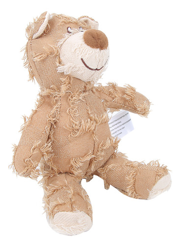 Juguete De Peluche Para Perro, Suave, Con Forma De Oso, Con