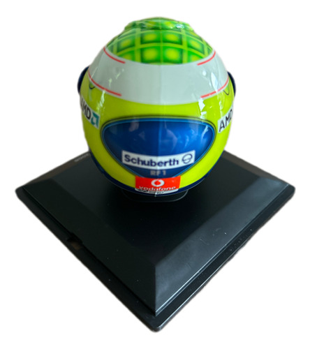 Miniatura F1 Capacete Ferrari Felipe Massa 2006 Spark 1/5 Verde