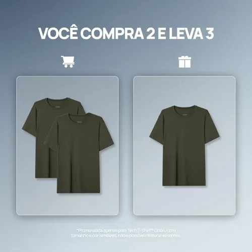 Compre 2 Camisetas Techs T-shirts Masculina Insider E Leve 3