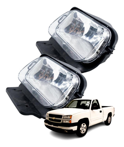 Faros Auxiliares Chevrolet Silverado 2003-06 (el Par) Tpg