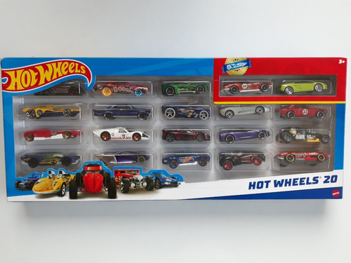 Hot Wheels Caja 20 Autos Carritos Original Mattel Nuevo