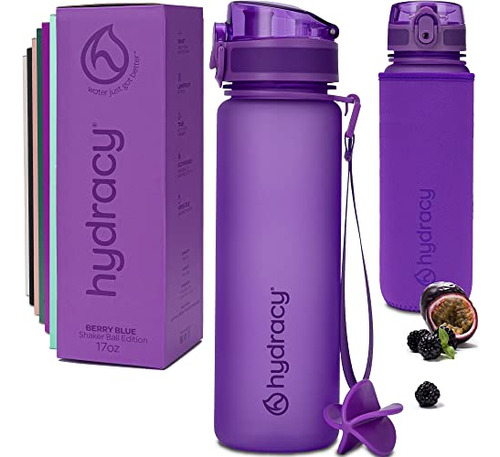 Water Bottle With Shaker Ball & Time Marker - 500ml 17 ...