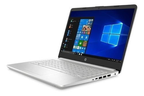 Imagen 2 de 3 de Laptop HP 14-dq2053cl plateada 14", Intel Core i3 1125G4 8GB de RAM 256GB SSD, Intel UHD Graphics Xe G4 48EUs 1920x1080px Windows 11 Home