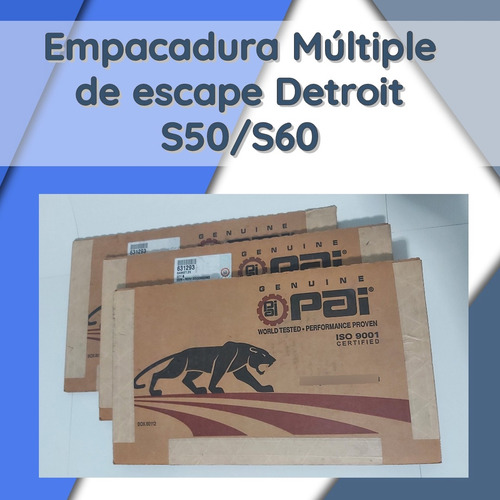 Empacadura Multiple Escape S50/s60 Detroit