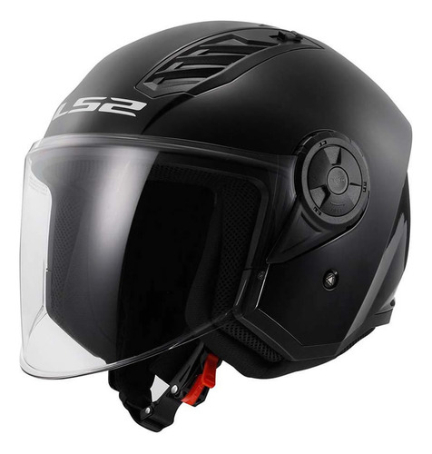 Casco Moto Ls2 Of616 Airflow 2 Negro Matte