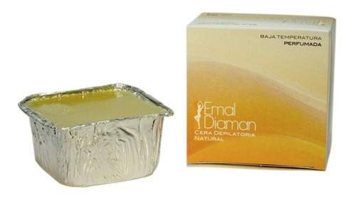 Emal Diaman Cera Depilatoria Natural Blanca 200g 