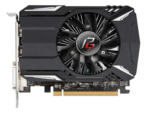 Placa de video AMD ASRock Phantom Gaming Radeon RX 500 Series RX 550 PHANTOM G R RX550 2G 2GB