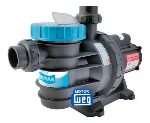 Filtro Para Piscina Fm 75 + Bomba Bm 150 1,5cv Weg Sodramar