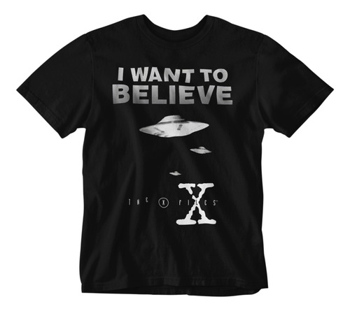 Camiseta X-files I Want To Believe