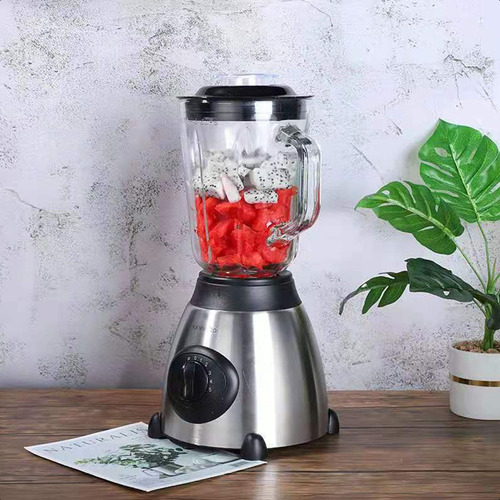 Licuadora De Acero Inoxidable Con Vaso De 1,5 Litros 2 En 1